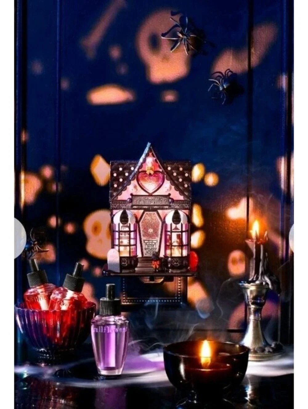 BATH & BODY WORKS HALLOWEEN SWEET SHOP PROJECTOR NIGHTLIGHT WALLFLOWER PLUG NEW